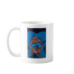 Musician art fun blues guitarist orangutan monkey mug