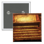 Musician - Organist - The Pipe Organ Pinback Buttons