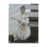 Musician Sculpture postcards