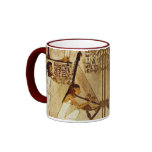 Musicians of Akhnaton Ancient Egyptian Art Mug