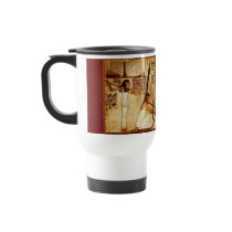 Musicians of Akhnaton Egyptian History Travel Mug