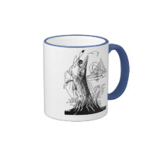 Muskie Lunge coffee mug