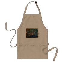 MUSKY Bucktl Bordered Apron