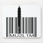 Muslim Identity Barcode Mousepad