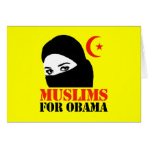 Muslims for Obama Card