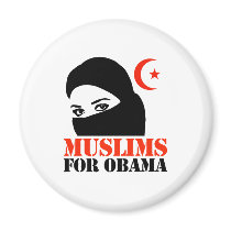 Muslims for Obama Magnet