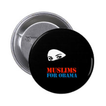 MUSLIMS FOR OBAMA PIN