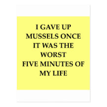 MUSSELS.jpg Post Card