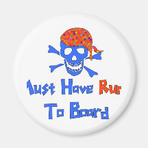 Must Have Rum Fridge Magnets