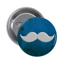 Mustache Retro Handlebar Pins