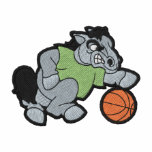 Mustang Basketball embroidered shirts