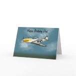 Mustang Birthday Card