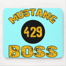 Mustang Boss 429 Mouse Pads