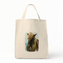 Mustang Grocery Tote Bag