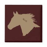 Mustang Horse Head magnets
