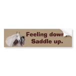 Mustangs Sally and Wilson Bumper Sticker bumper stickers