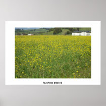 Mustard dreams print