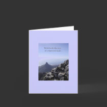 Mustard Seed Faith Blank Greeting cards