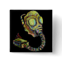 Mustard Yellow, Gas Mask Art Products