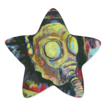 Mustard Yellow, Gas Mask Art Products