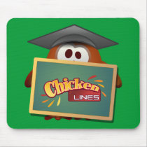 Muster Cluck Mousepad w/logo mousepads