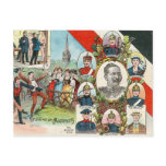 Mustering postcards