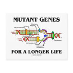 Mutant Genes For A Longer Life postcards