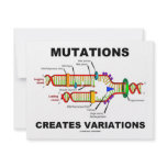 Mutations Creates Variations Invitations