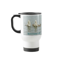 Mute Swan Famly Coffee Mug