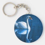 Mute Swan Keychain