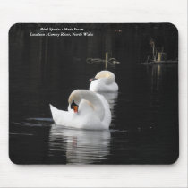 Mute Swan mousepad