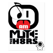 Mute The H8rs Campaign Post Cards