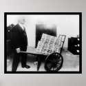 Mutilated Money on Wheelbarrow 1920 posters