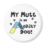 Mutt Agility Dog Magnets