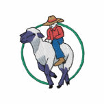 Mutton Bustin' embroidered shirts