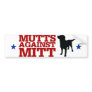 Mutts Against Mitt Bumper Stickers