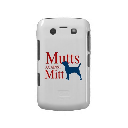 Mutts against Mitt Blackberry Case