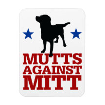 Mutts Against Mitt Flexible Magnet