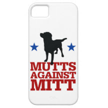 Mutts Against Mitt iPhone 5 Covers