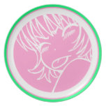 muuhh - cute anime waifu - kawaii >_< sakura party plates