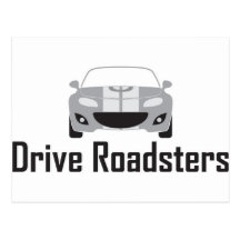 mx5 Drive Roadsters Postcard
