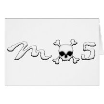 MX5 skull Card