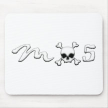 MX5 skull Mouse Pads