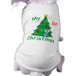 My 1st Christmas Shirt for Dogs Pet T-shirt