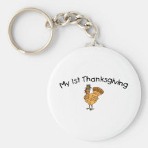 My 1st Thanksgiving Key Chains
