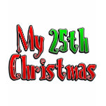 My 25th Christmas t-shirts