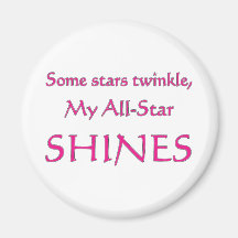 My all-star shines. Proud parent of an all-star Magnets