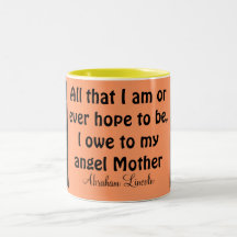 my angel mother mug