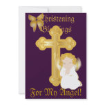 My Angel's Christening Blessings-Customise Invitations