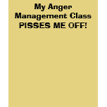 My Anger Management Class PISSES ME OFF! t-shirts